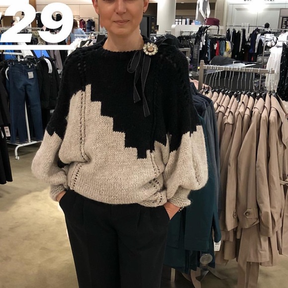 Sweater. Hand knit. Over size - Picture 4 of 8